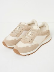 FatFace Natural Iva Runner Trainer - Image 2 of 3