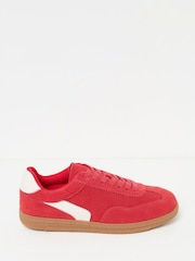 FatFace Red Fia Retro Trainer - Image 1 of 3