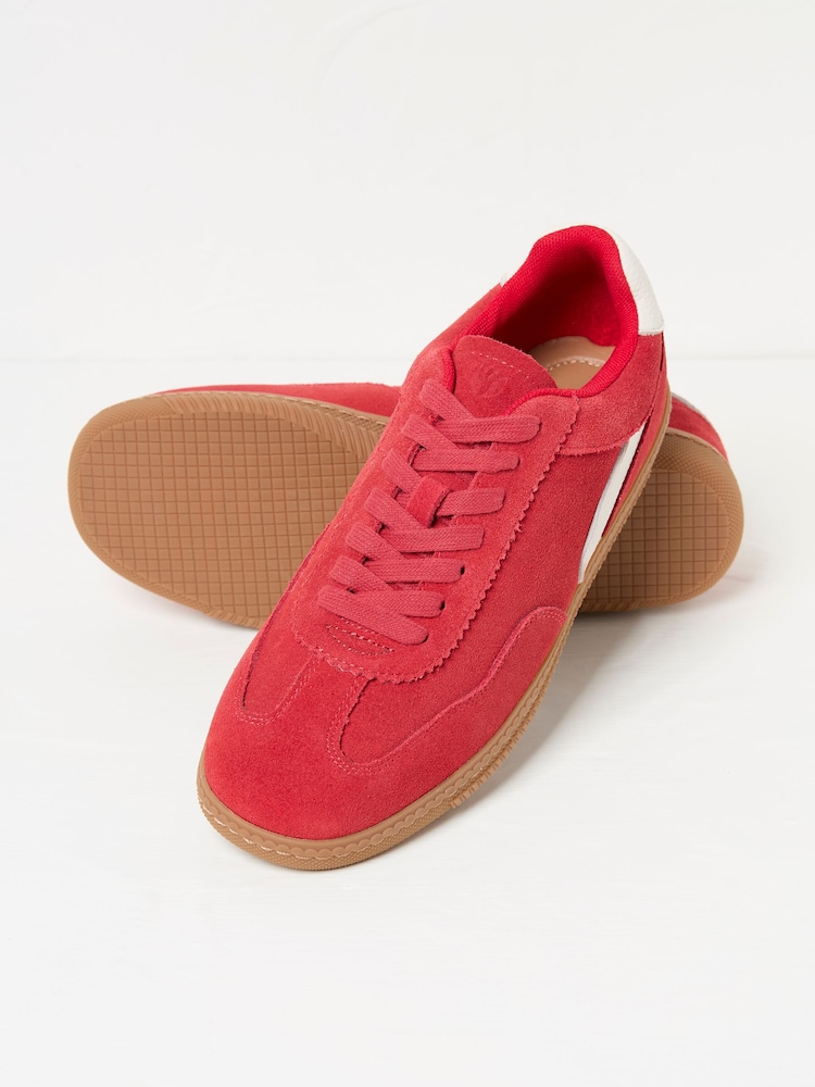 FatFace Red Fia Retro Trainer - Image 3 of 3