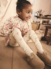 Pink/Cream Ditsy Floral Cath Kidston Blouse and Leggings Set (3mths-7yrs) - Image 5 of 9