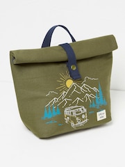 FatFace Green VW Camper Lunch Cool Bag - Image 1 of 2