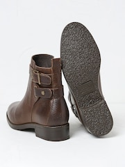 FatFace Avery Brown Buckle Boots - Image 2 of 3
