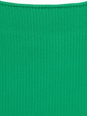 Mango Green Ribbed Knit Top - Image 7 of 7