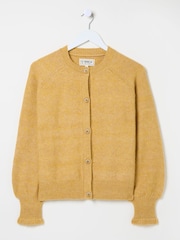 FatFace Carlee Knitted Button Front Cardigan - Slika 6 iz 6