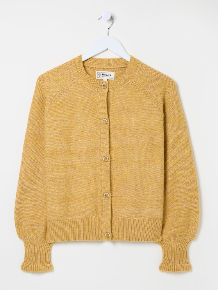 FatFace Carlee Knitted Button Front Cardigan - Slika 6 iz 6