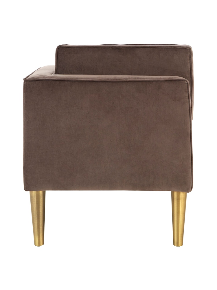 Fifty Five South Grey Louxor Chaise Lounge Chair - Image 2 of 6