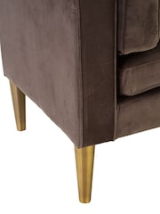 Fifty Five South Grey Louxor Chaise Lounge Chair - Image 4 of 6