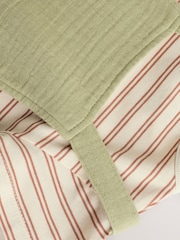 Green Palm Baby Woven Dungaree and Bodysuit Set (0mths-2yrs) - Image 7 of 9