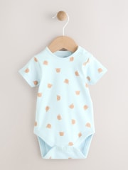 Blue Bear Baby Woven Dungaree and Bodysuit Set (0mths-2yrs) - Image 7 of 12