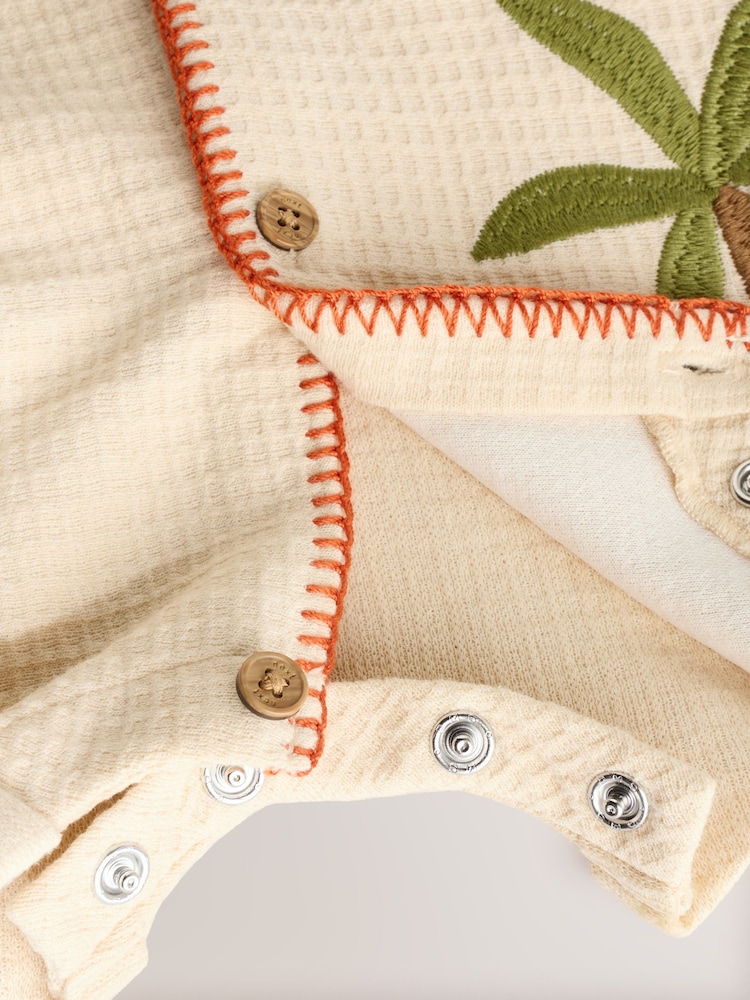 Neutral Sun Print Baby Romper (0mths-2yrs) - Image 12 of 12
