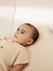 Neutral Sun Print Baby Romper (0mths-2yrs) - Image 4 of 12