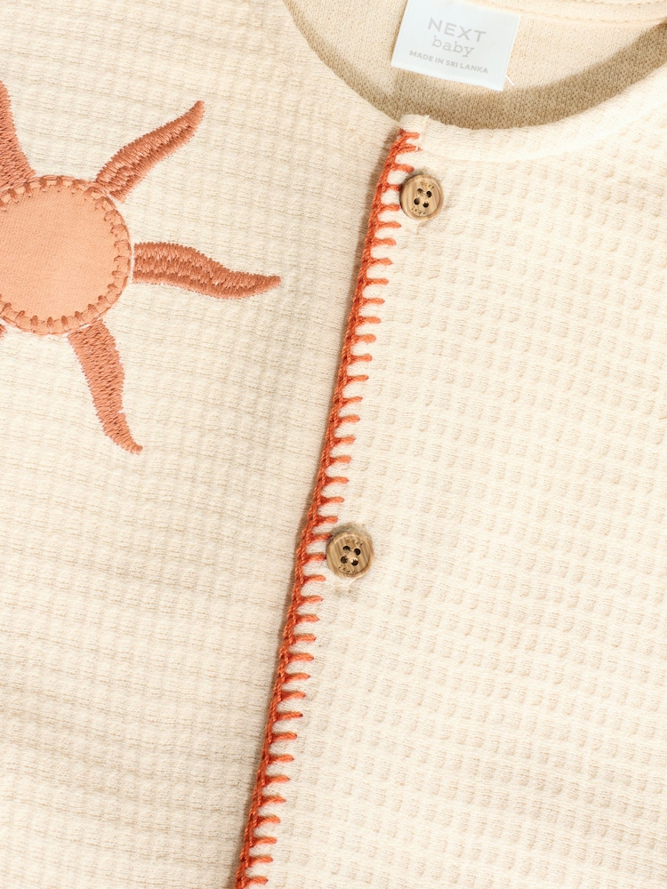 Neutral Sun Print Baby Romper (0mths-2yrs) - Image 9 of 12