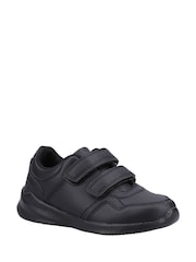 Hush Puppies Black Marling Easy Junior School Shoes - Image 1 of 4