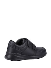 Hush Puppies Black Marling Easy Junior School Shoes - Image 2 of 4
