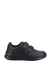 Hush Puppies Black Marling Easy Junior School Shoes - Image 4 of 4