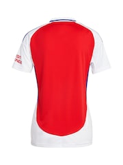 adidas Red Womens Arsenal Home 2024-25 Shirt - Image 3 of 3