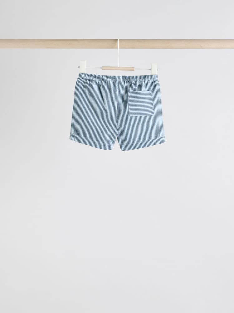 Blue/Red Boat Baby Tops and Shorts Set 6 Piece - Image 3 of 15