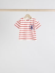 Blue/Red Boat Baby Tops and Shorts Set 6 Piece - Image 6 of 15