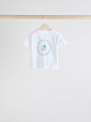 Blue/Red Boat Baby Tops and Shorts Set 6 Piece - Image 9 of 15