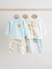 Blue Bear Baby Tops and Leggings 6 Piece Set - Image 1 of 1