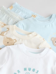 Blue Bear Baby Tops and Leggings 6 Piece Set - Image 12 of 18