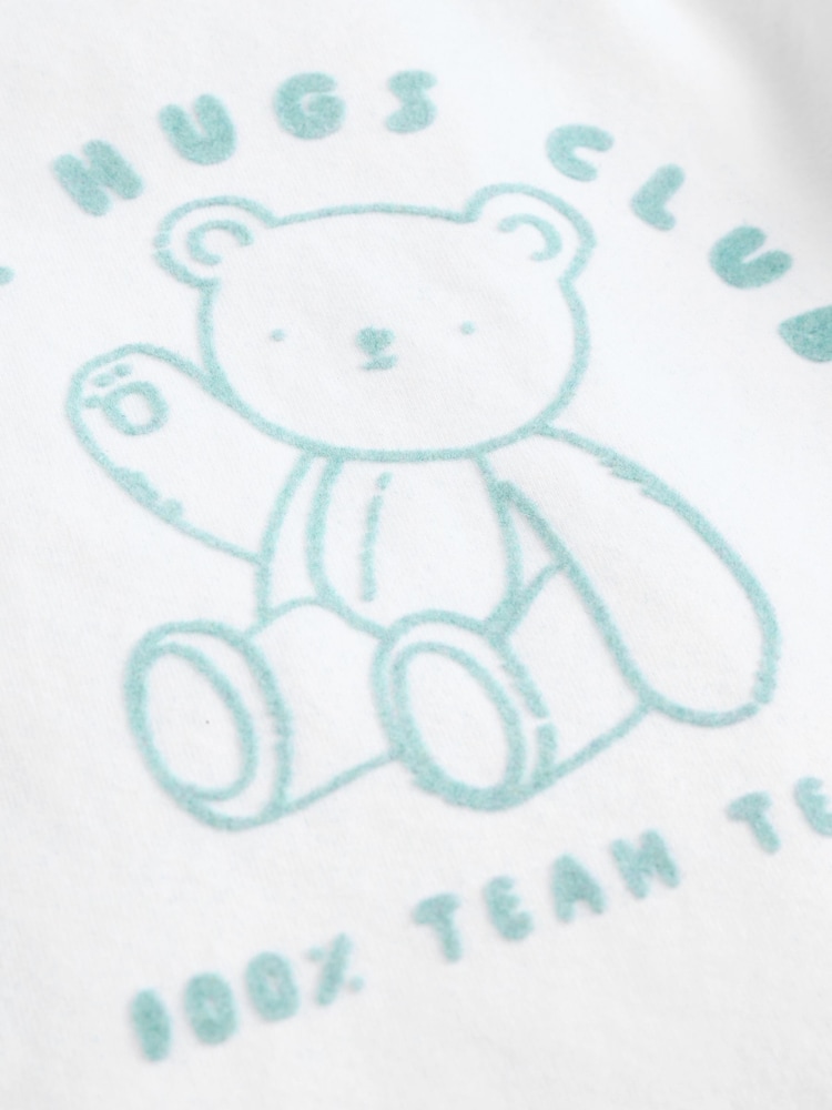 Blue Bear Baby Tops and Leggings 6 Piece Set - Image 13 of 18