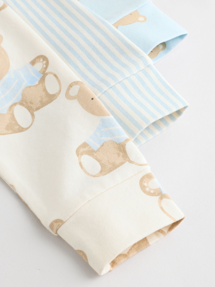 Blue Bear Baby Tops and Leggings 6 Piece Set - Image 14 of 18
