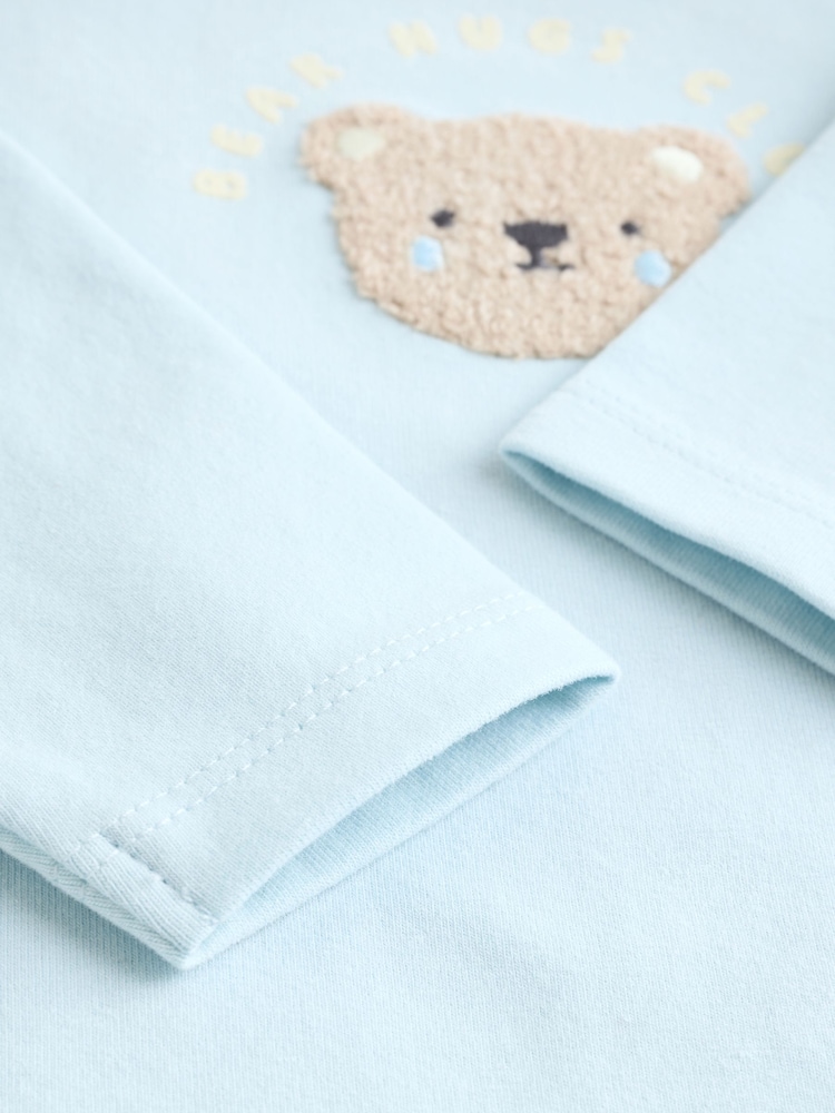 Blue Bear Baby Tops and Leggings 6 Piece Set - Image 16 of 18