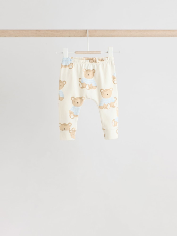 Blue Bear Baby Tops and Leggings 6 Piece Set - Image 4 of 18