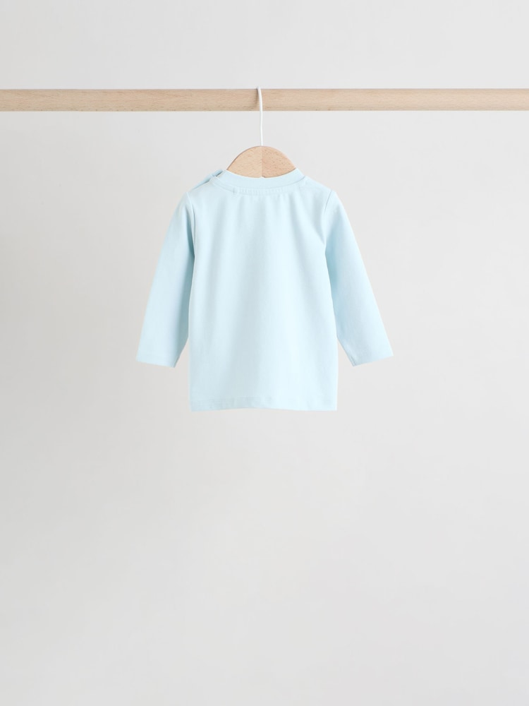 Blue Bear Baby Tops and Leggings 6 Piece Set - Image 9 of 18