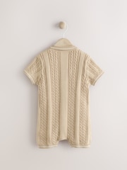 Neutral Baby Knitted 100% Cotton Romper (0mths-3yrs) - Image 2 of 7