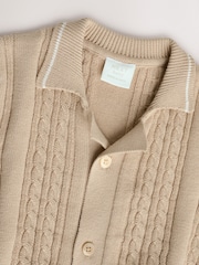 Neutral Baby Knitted 100% Cotton Romper (0mths-3yrs) - Image 4 of 7