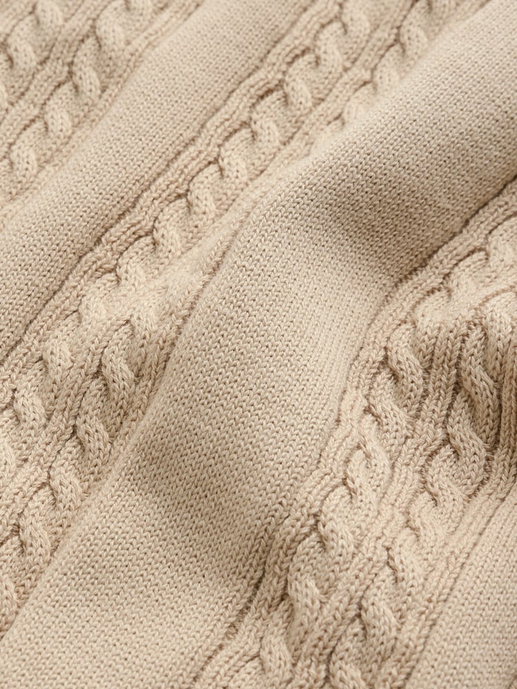 Neutral Baby Knitted 100% Cotton Romper (0mths-3yrs) - Image 7 of 7