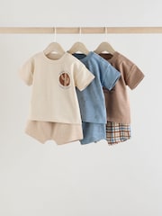 Mineral Print Baby Tops and Shorts Set 6 Piece - Image 1 of 1