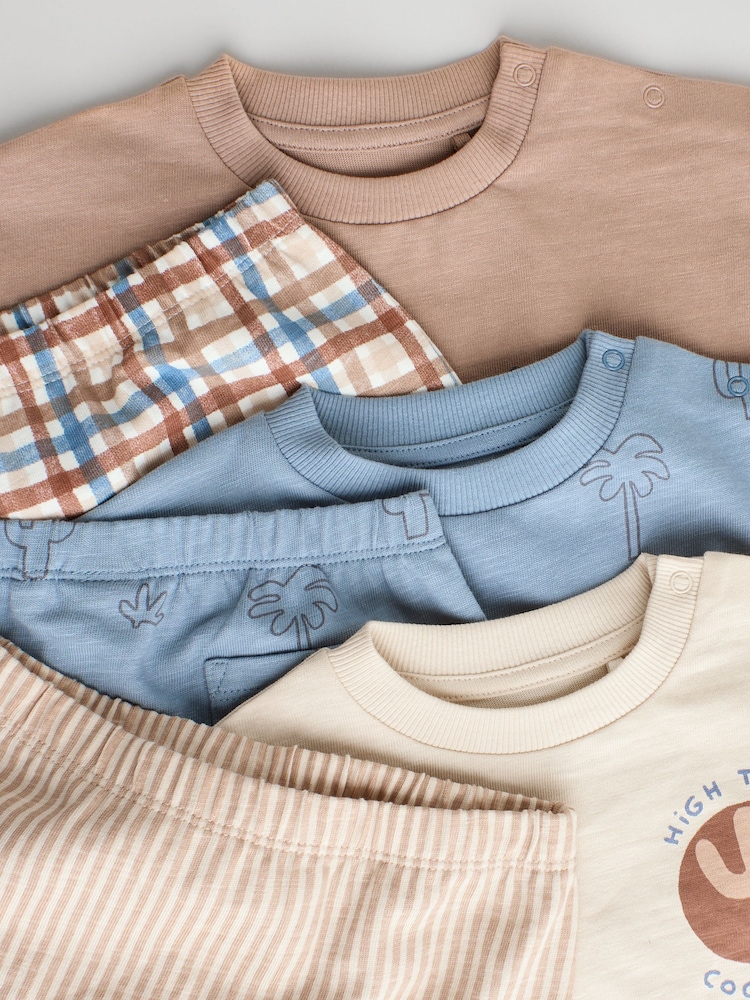 Imprimé minéral - ensemble de Hauts et Shorts Bébé 6 pièces - Image 12 of 15
