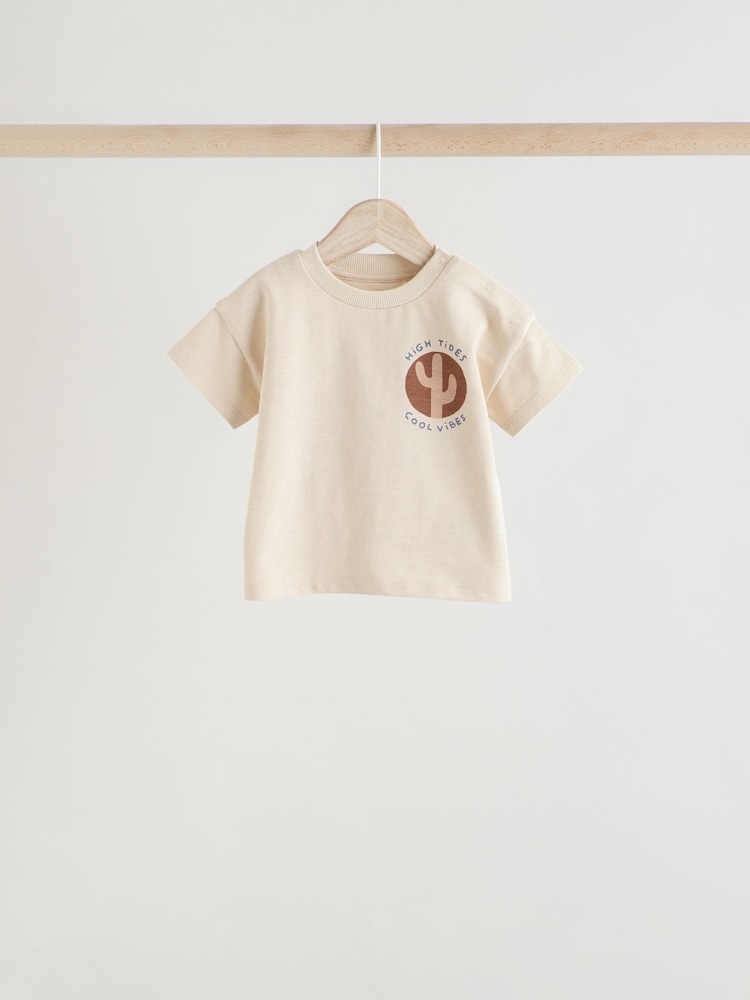 Imprimé minéral - ensemble de Hauts et Shorts Bébé 6 pièces - Image 3 of 15
