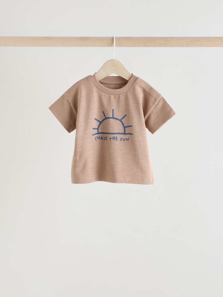 Imprimé minéral - ensemble de Hauts et Shorts Bébé 6 pièces - Image 5 of 15
