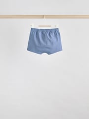 Navy/Rust Checkerboard Baby Tops and Shorts Set 6 Piece - Image 10 of 14
