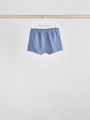 Navy/Rust Checkerboard Baby Tops and Shorts Set 6 Piece - Image 4 of 14