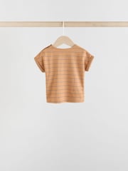 Blau/Neutral - Baby Kurzärmelige T-Shirts im 4er-Pack - Bild 7 von 12