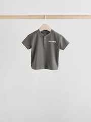 Mono/Neutral Baby Short Sleeve T-Shirts 4 Pack - Image 4 of 12