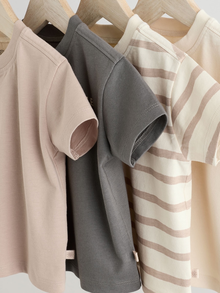 Mono/Neutral - T-shirt Baby Manches courtes 4 Pack - Image 8 of 12