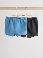 Blue Baby Jersey Denim Shorts 2 Pack - Image 2 of 8