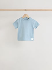 Blue Baby Short Sleeve T-Shirts 4 Pack - Image 2 of 12