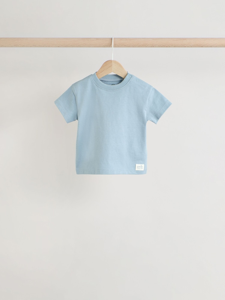 Blau - Baby Kurzärmelige T-Shirts im 4er-Pack - Bild 2 von 12 Blau - Baby Kurzärmelige T-Shirts im 4er-Pack - Bild 2 von 12