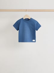 Blue Baby Short Sleeve T-Shirts 4 Pack - Image 4 of 12