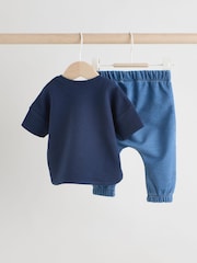 Ballena azul marino - Top and Trousers Baby 2 Piece Set - Imagen 2 de 11