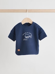 Ballena azul marino - Top and Trousers Baby 2 Piece Set - Imagen 3 de 11