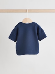 Ballena azul marino - Top and Trousers Baby 2 Piece Set - Imagen 5 de 11