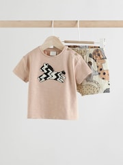 Mono Zebra Baby T-Shirt and Shorts Set - Image 1 of 12